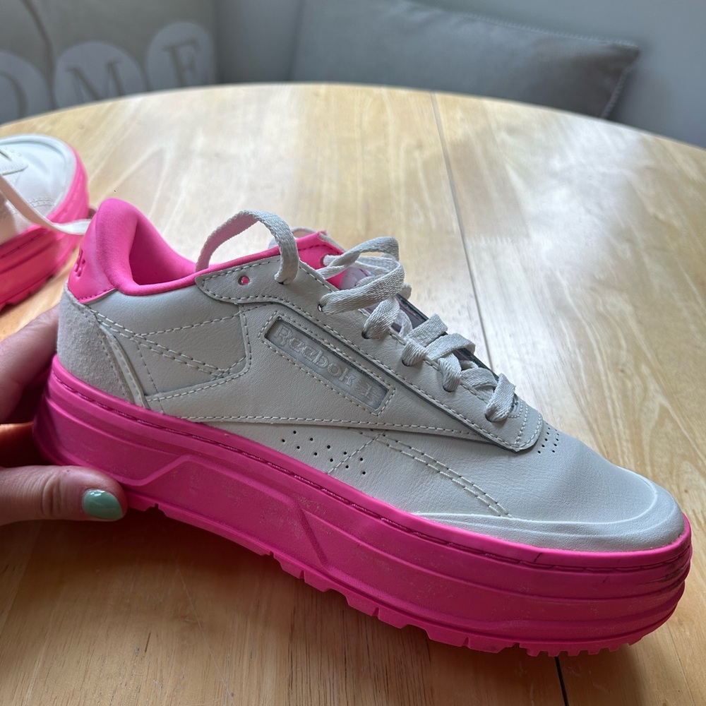 Pink Reebok Classics